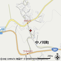 奈良県奈良市中ノ川町157周辺の地図