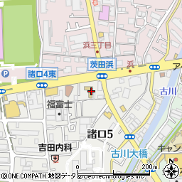 大阪市立　茨田第１保育所周辺の地図