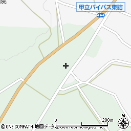 広島県安芸高田市甲田町上甲立1116周辺の地図