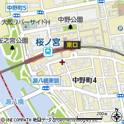 株式会社原田工務店周辺の地図
