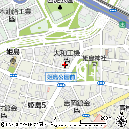 日本共産党西淀川此花地区委員会周辺の地図