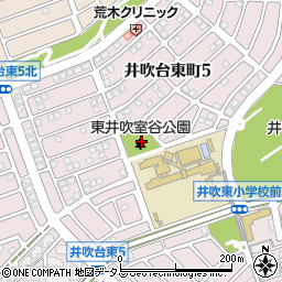 兵庫県神戸市西区井吹台東町5丁目53周辺の地図