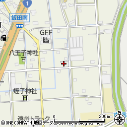 静岡県浜松市中央区飯田町1333周辺の地図