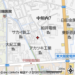 新大阪食品産業株式会社周辺の地図