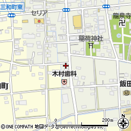 静岡県浜松市中央区飯田町876周辺の地図