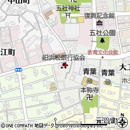 静岡県浜松市中央区栄町3周辺の地図