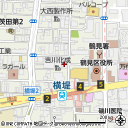 吉川化成株式会社　営業部周辺の地図
