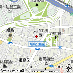 姫島パークマンション周辺の地図