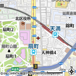 スーパー玉出天神橋店周辺の地図