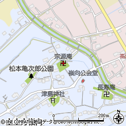 宗源庵周辺の地図
