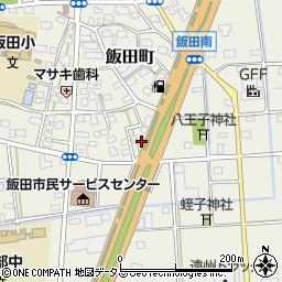 静岡県浜松市中央区飯田町544周辺の地図