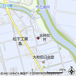 静岡県磐田市大原101周辺の地図