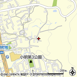 奈良県生駒市小明町921周辺の地図