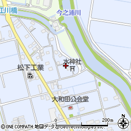 静岡県磐田市大原100周辺の地図