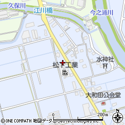 静岡県磐田市大原171周辺の地図