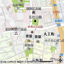 静岡県浜松市中央区栄町88周辺の地図