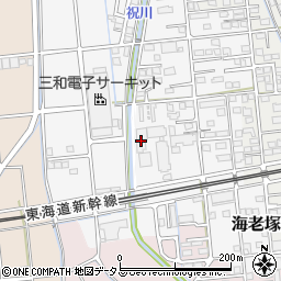 静岡県磐田市海老塚769周辺の地図