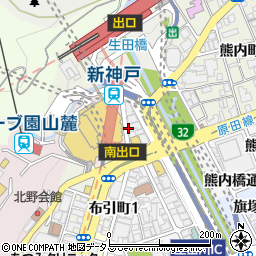 トラストパークニュー神戸フロント【平日のみ：8:00～22:00】※ハイルーフ車周辺の地図