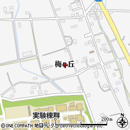 愛知県豊橋市天伯町梅ヶ丘周辺の地図