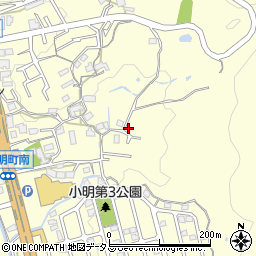奈良県生駒市小明町919周辺の地図