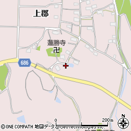 三重県伊賀市上郡349周辺の地図