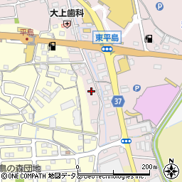 岡山県岡山市東区東平島34周辺の地図