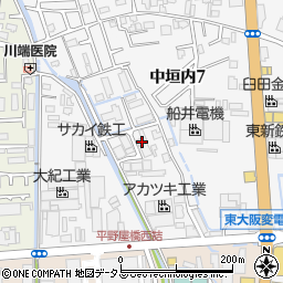株式会社筑田商店周辺の地図