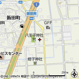 静岡県浜松市中央区飯田町1344周辺の地図