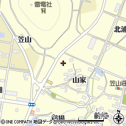愛知県田原市浦町西畑138周辺の地図