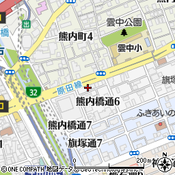 ブリリアント新神戸周辺の地図