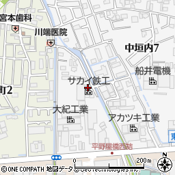 株式会社サカイ鉄工周辺の地図