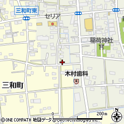 静岡県浜松市中央区飯田町862周辺の地図