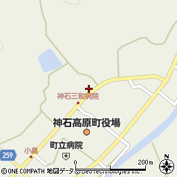 広島県神石郡神石高原町小畠1679周辺の地図