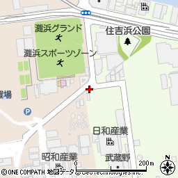 阪神コンテナー輸送株式会社　車庫周辺の地図