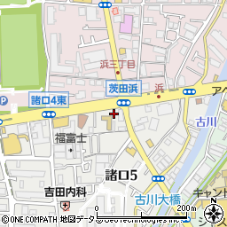 ネックス大阪鶴見店周辺の地図