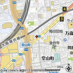 ONE　CLINIC　梅田周辺の地図