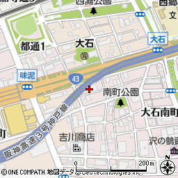 日本電設資材株式会社　神戸支店周辺の地図