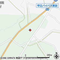 広島県安芸高田市甲田町上甲立204周辺の地図