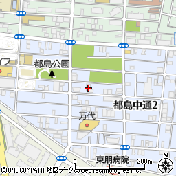 愛の家グループホーム大阪都島中通周辺の地図