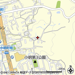 奈良県生駒市小明町914-2周辺の地図
