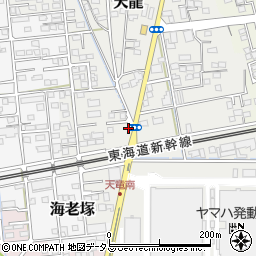 静岡県磐田市天龍1061-13周辺の地図