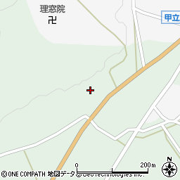 広島県安芸高田市甲田町上甲立280周辺の地図