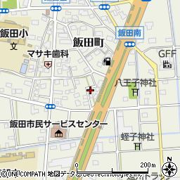 静岡県浜松市中央区飯田町543周辺の地図