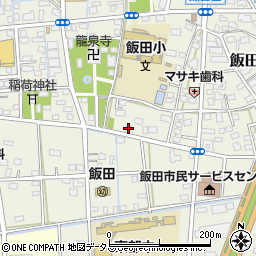 静岡県浜松市中央区飯田町984周辺の地図
