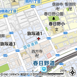 新神戸一番館ハウスパート１周辺の地図