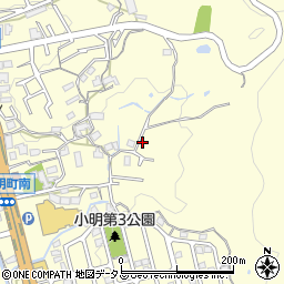 奈良県生駒市小明町923周辺の地図