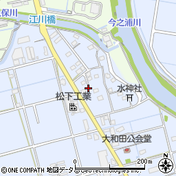 静岡県磐田市大原111周辺の地図
