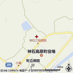 広島県神石郡神石高原町小畠1677周辺の地図