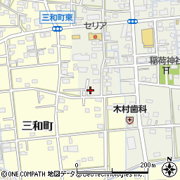 静岡県浜松市中央区飯田町859周辺の地図