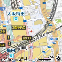 ファミリーマートＡＢＣ－ＭＡＲＴ梅田ビル店周辺の地図